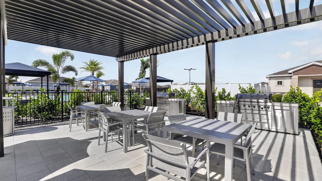 barbecue area